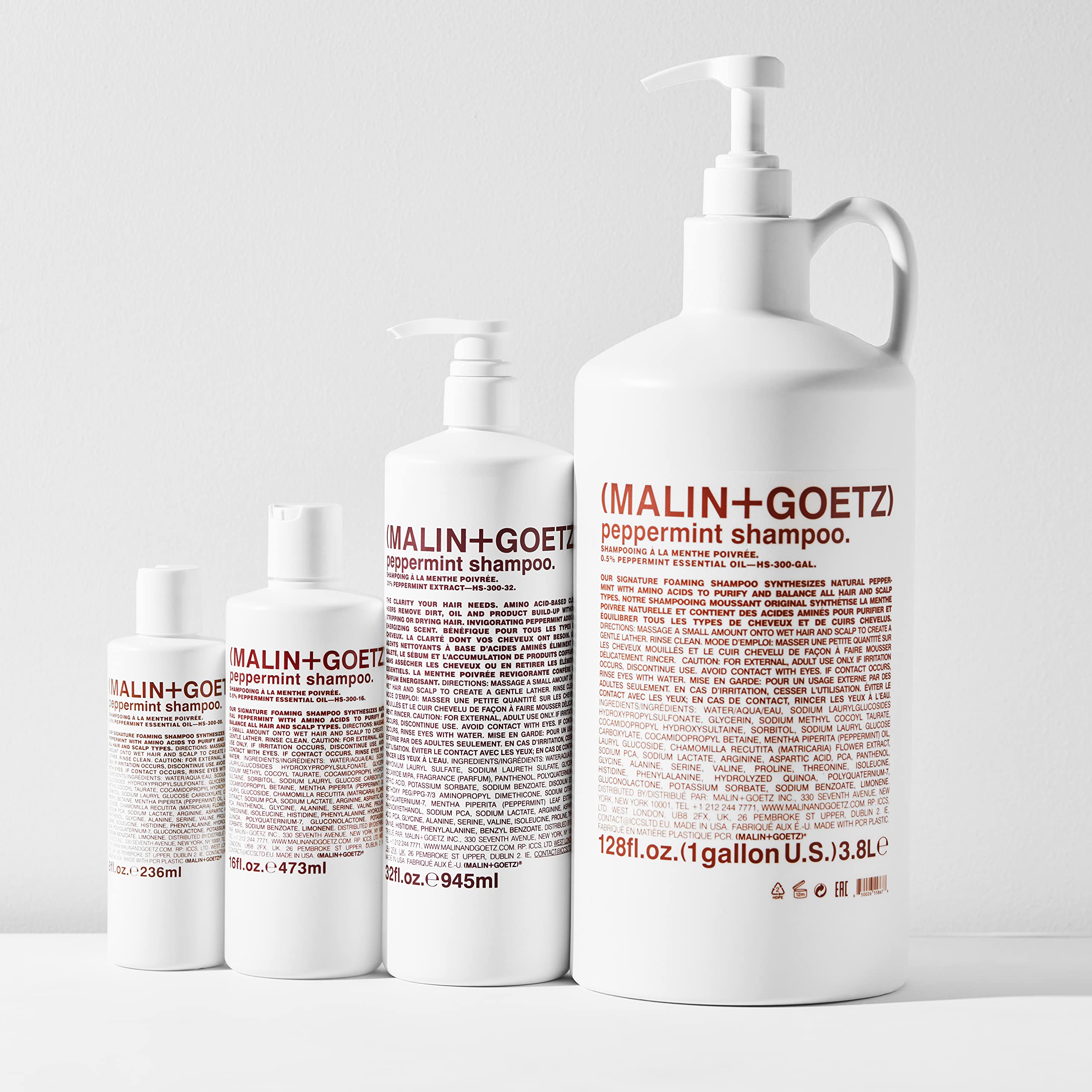 Malin + Goetz Shampoo – Clarifying, Unisex Natural Shampoo to Cleanse & Hydrate, Scalp Treatment Nourishes and Restores Healthy Texture for All Hair Types, Vegan and Cruelty-Free