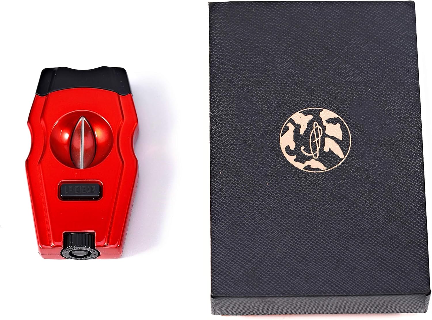 LP Cigar VCutter with StainlessSteel VCut Blade and