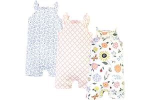 Touched by Nature baby-boys Organic Cotton Rompers