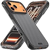 REBEL Case for iPhone 17 Pro Max [GEN7 Aramid Fiber] Strong MagSafe Compatible, Grippy Sides, Shockproof Corners, Metal Lens + Buttons, Upgraded Protective Design, 6.9 Inch Phone 2025 (Black)