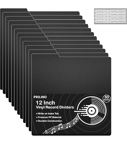 Amazon.com: 26 Pcs Dividers A-Z DVD CD File Alphabet Organizer