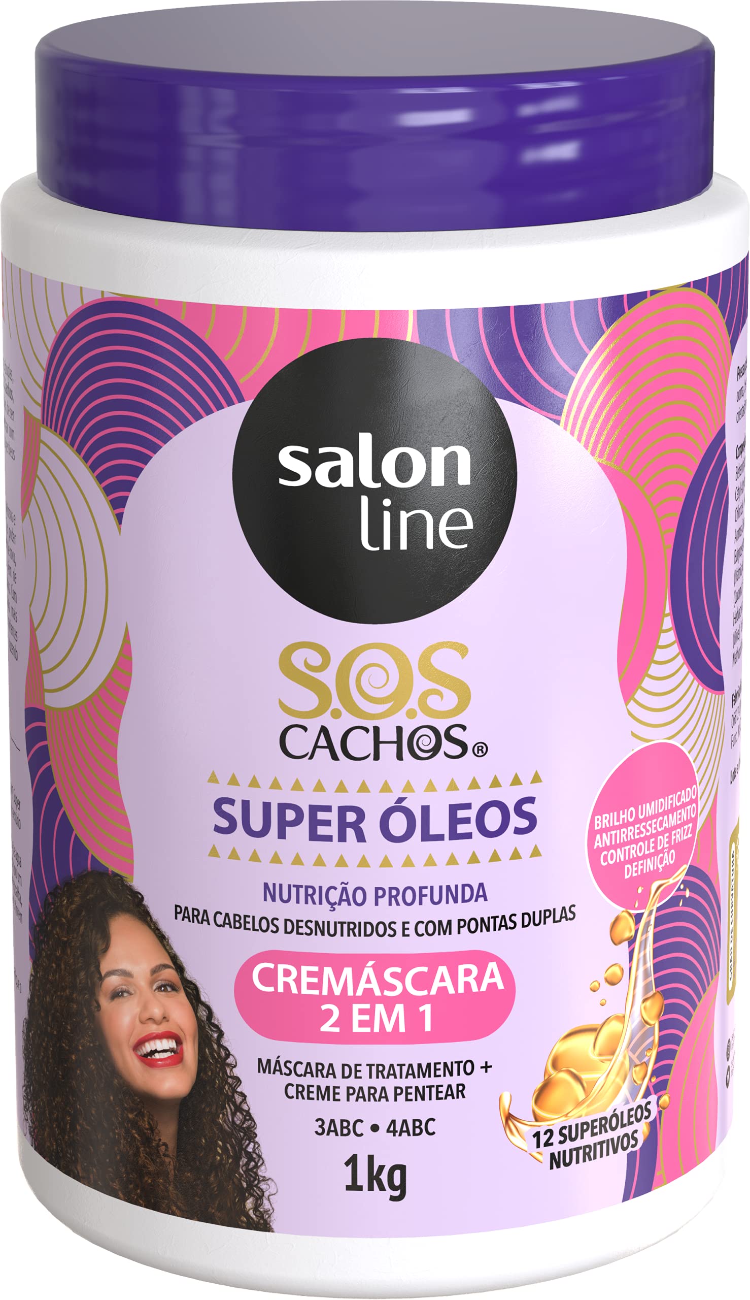 Linha Tratamento Sos Cachos Salon Line Cremascara 2x1 Nutritiva 1000 Gr Salon Line Treatment Sos Curls Collection Nutricious Creammask 2 In 1 Net 35 27 Oz Buy Online In China At China Desertcart Com Productid