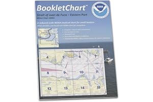Paradise Cay Publications NOAA BookletChart 18465: Strait of Juan de Fuca-Eastern Part