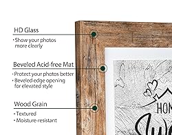 Califortree Rustic Brown 5x7 Picture Frame