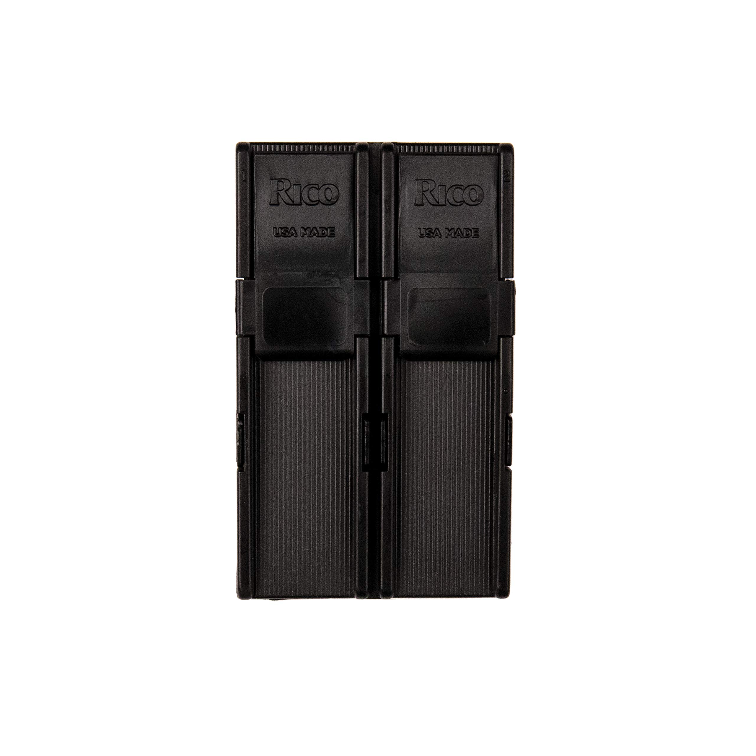 D’Addario Reed Guard IV - Sax & Clarinet Reed Case - Fits Reeds for Bb Clarinet, Soprano Sax, & Alto Sax