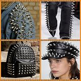 Boloest 100pcs Silver Metal Cone Spikes Studs for DIY Leather Craft view 4