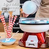 Gadgy Retro Candy Floss Cotton Maker Machine Kids Adults Sugar Candies 500W Red view 2