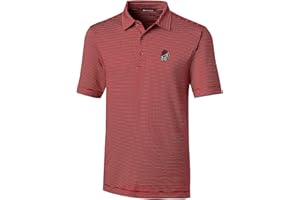 Cutter & Buck Men's Short Sleeve Pencil Stripe Forge Polo