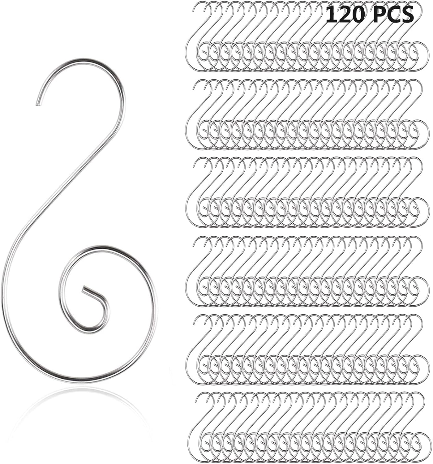 Ornament Hooks - MEETCUTE 120 PCS Christmas Ornament Hooks - 2