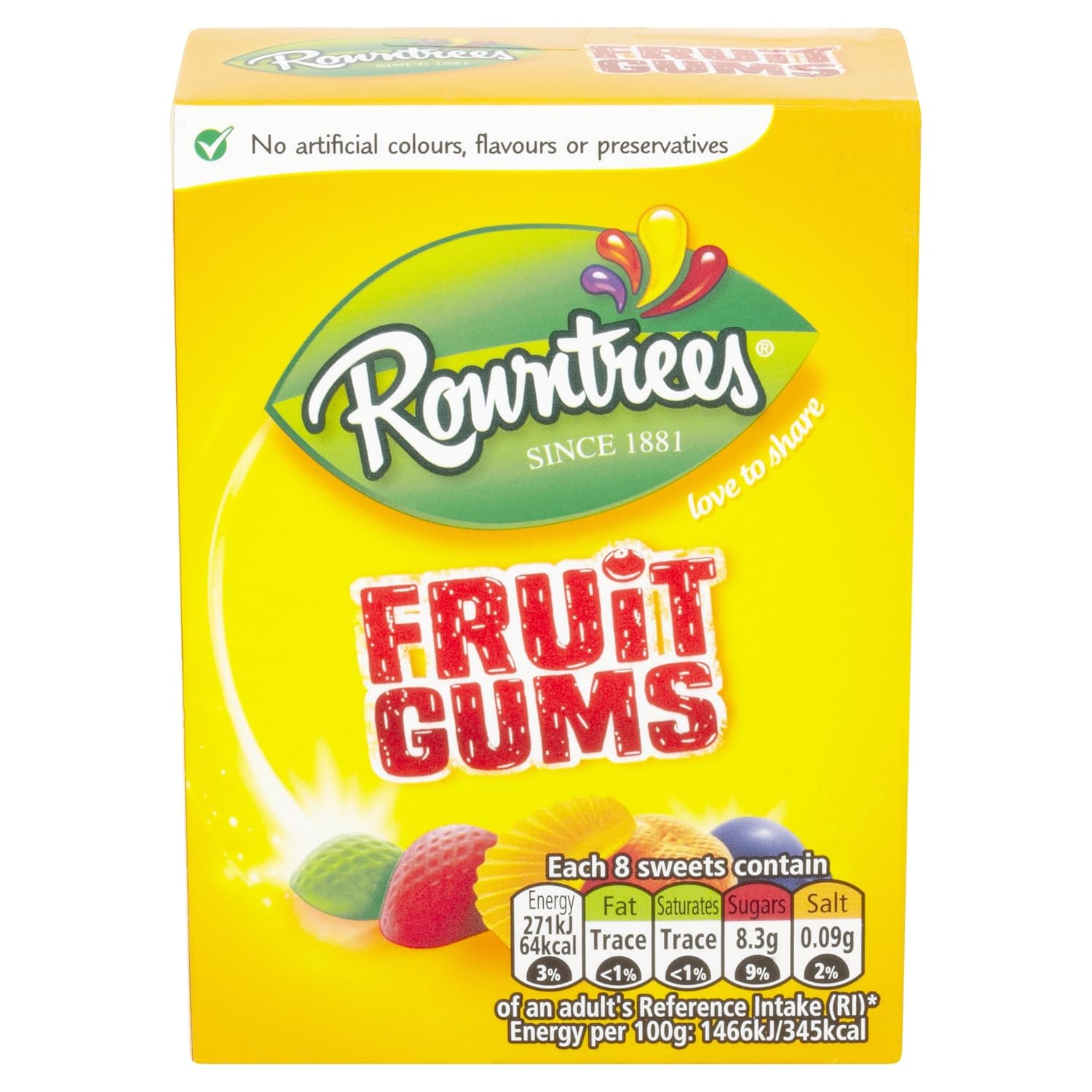Nestle Rowntrees Fruit Gums Box, 125g Amazon.in Grocery & Gourmet Foods