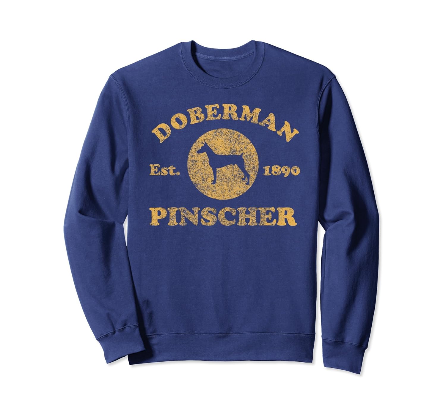 Vintage Doberman Pinscher Est 1890 Sweatshirt Teehay