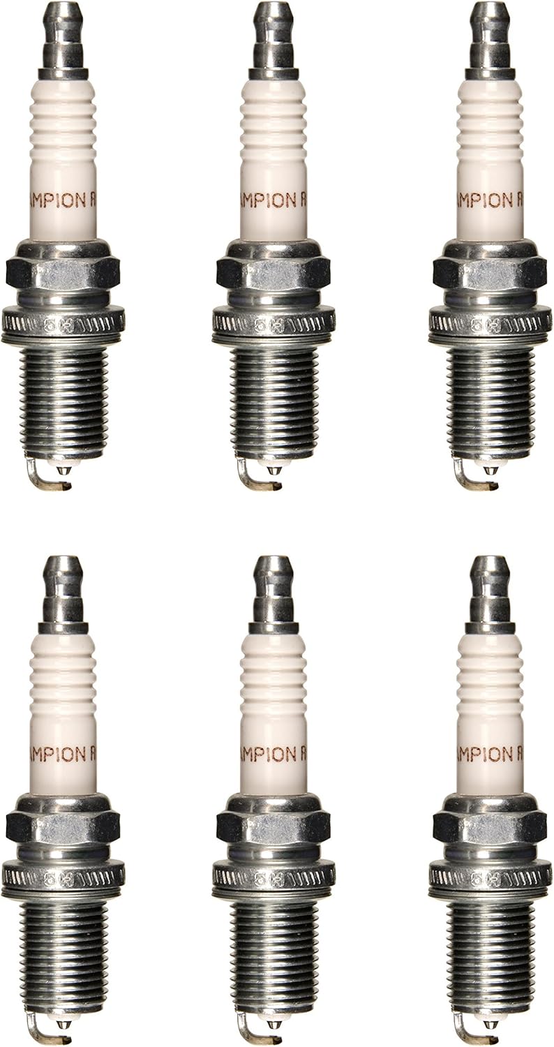 Champion RC10PYP4 (7346) Double Platinum Spark Plug, Pack of 6 Amazon