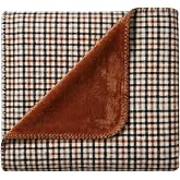 Eddie Bauer - Soft Reversible Throw Blanket for Bed & Couch, 60 x 70 | Soft and Cozy, Lightweight Comfort, Versatile Layering