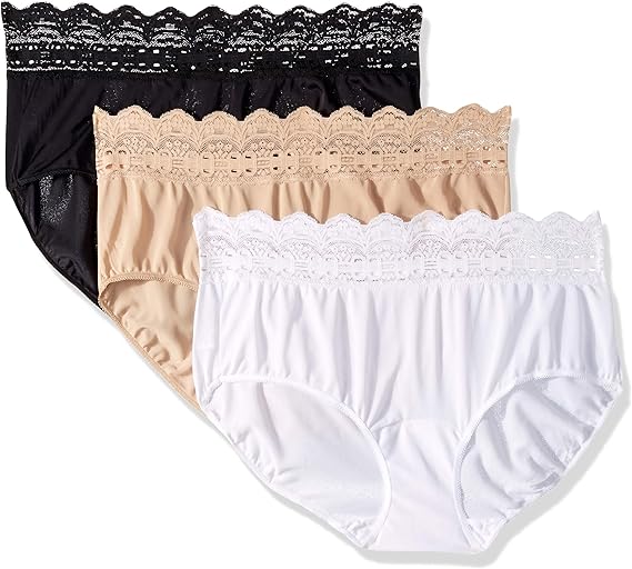 Olga Womens Secret Hugs 3 Pack Hipster Panty Hipster Panties Amazon.ca