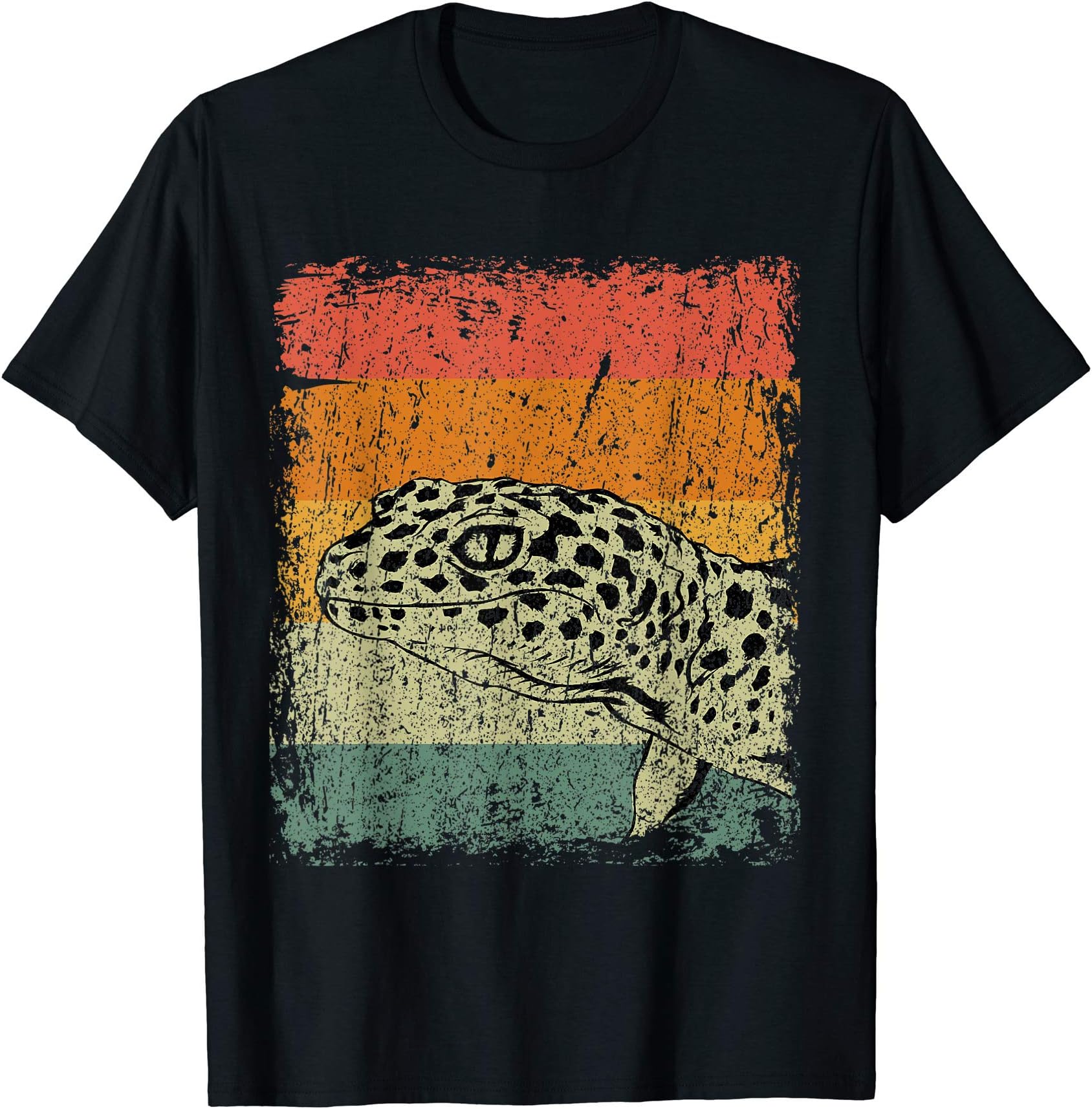Vintage Gecko GeschenkideeRetro Lizard Salamander Gift Vintage Gecko T-ShirtOEKO-TEX STANDARD 100