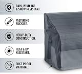 VonHaus Waterproof Garden Bench Cover 2 Seater 420D Oxford 89x134x70cm view 4
