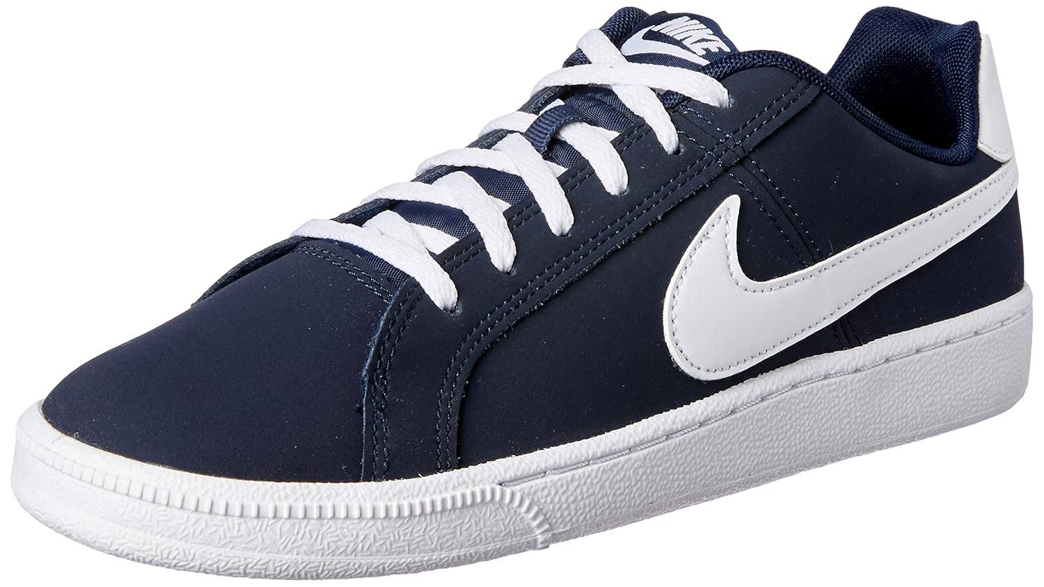 Nike Boy S Court Royale Gs Obsidn White Tennis Shoes 4 Uk India