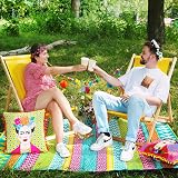 Talking Tables Waterproof Outdoor Rug 180x120cm Lightweight Mat view 3