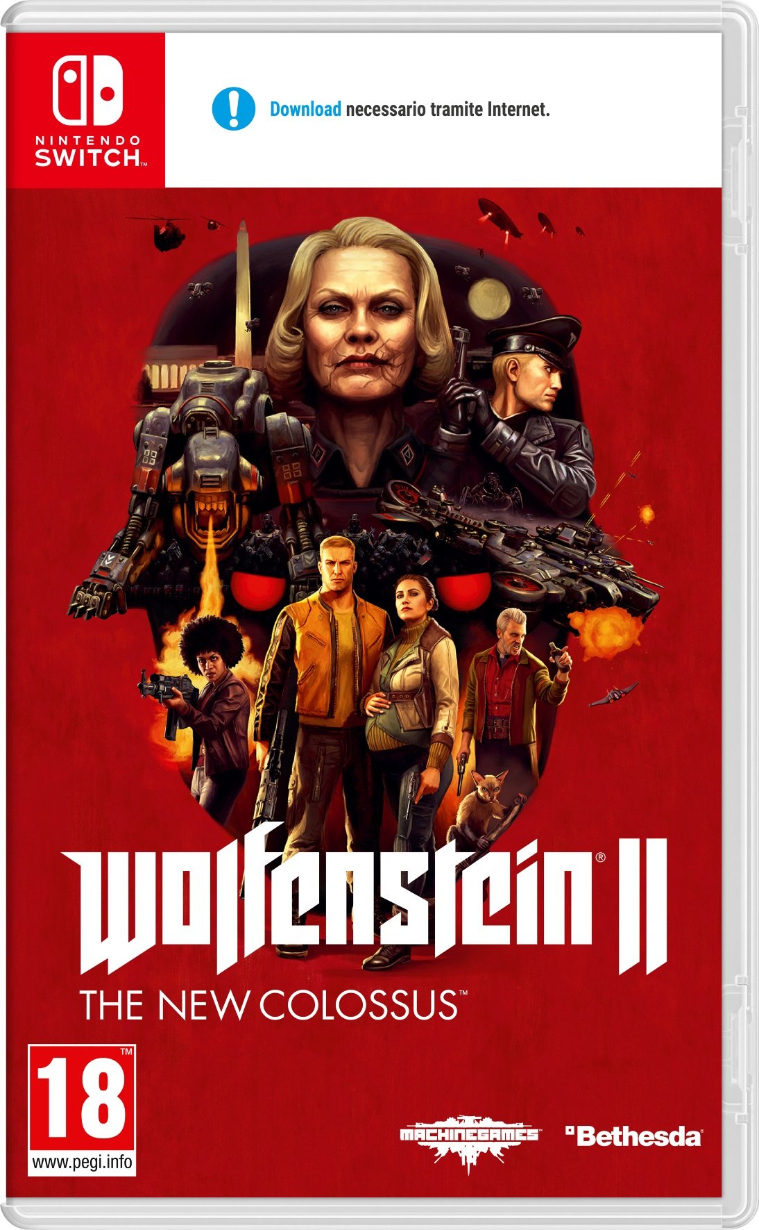 Giochi Per Console Nintendo Wolfenstein 2 - The New Colossus