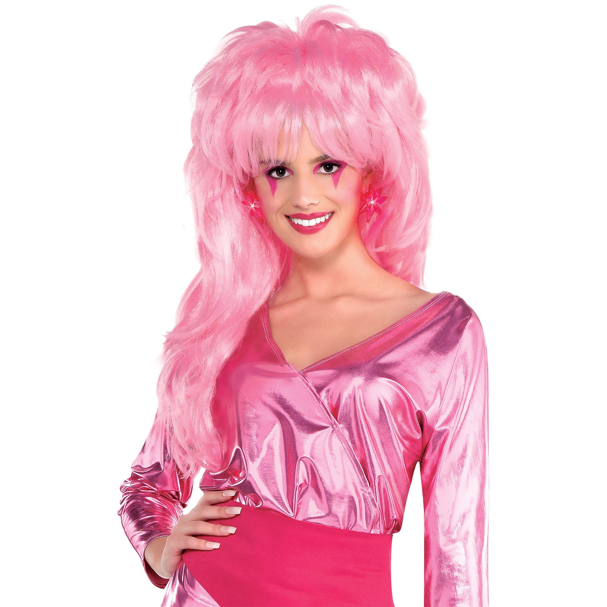 Buy Party City Jem and the Holograms Wig Halloween Costume Accessory