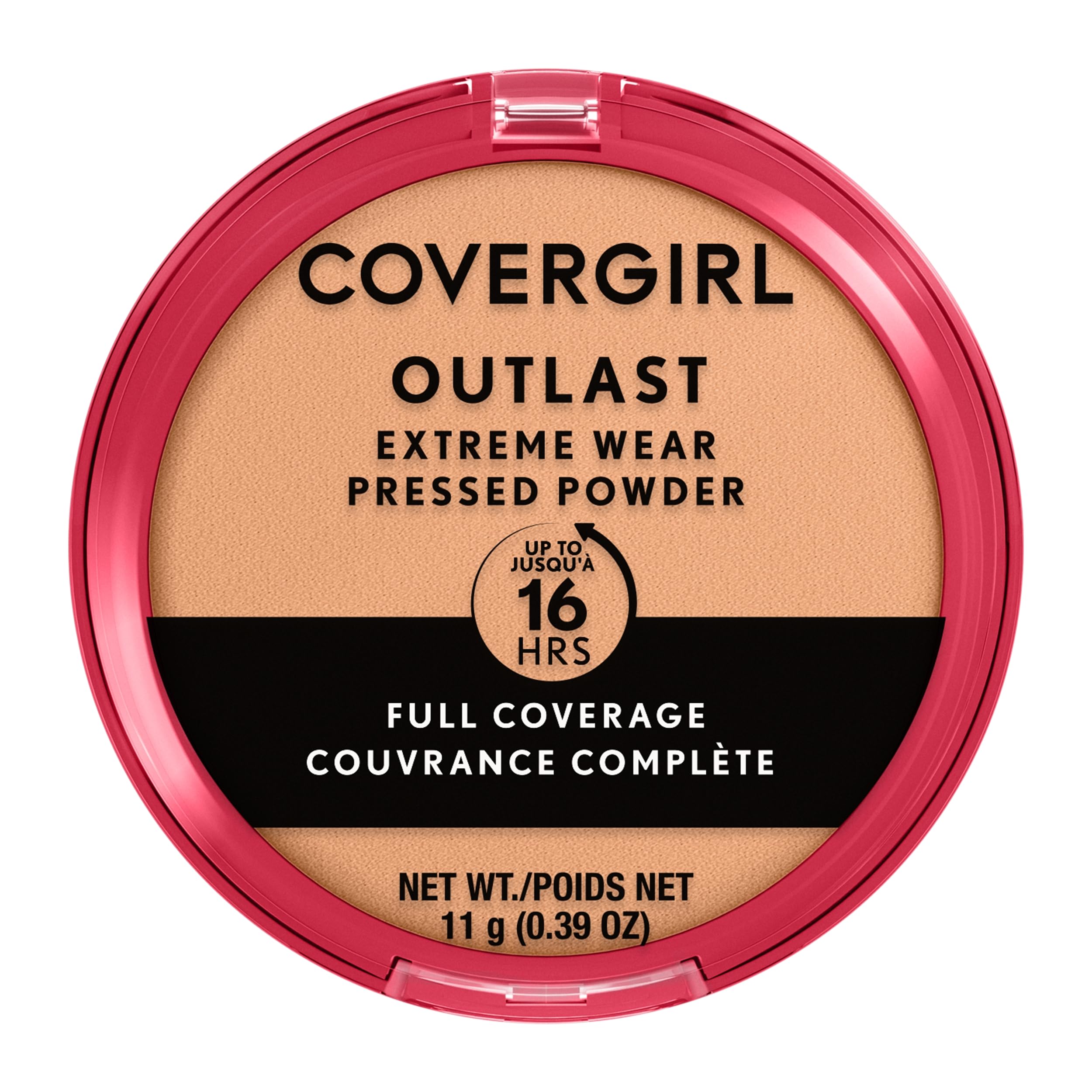 Outlast Extreme Wear 16HR Pressed Powder - 820 Creamy Natural by Covergirl for Women - 0.39 oz Powder