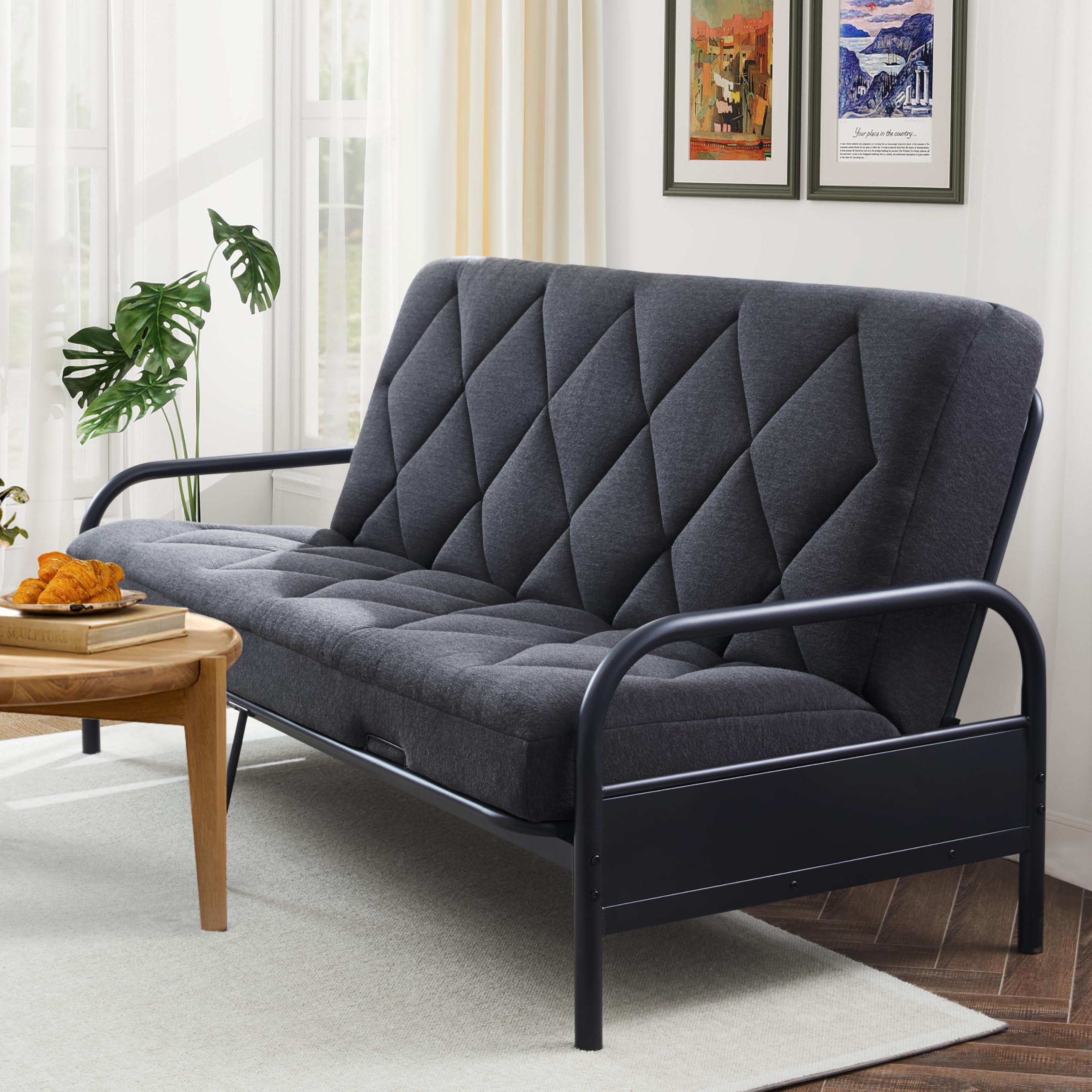 Jamdok 6" Full Size Pillow Top Futon Mattress