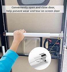 WanDwel Universal RV Screen Door Cross Bar Handle