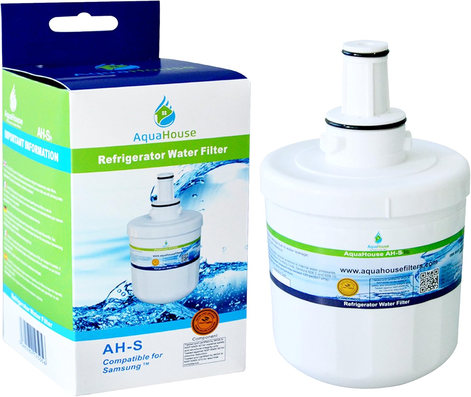 Samsung fridge Compatible water filter, can replace DA2900003F, HAFIN2