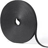 1/2in x 100ft Hook and Loop Roll | Double-Sided Strips, Self-Gripping Straps | Reusable Multi-Purpose Wrap Fasteners for Home
