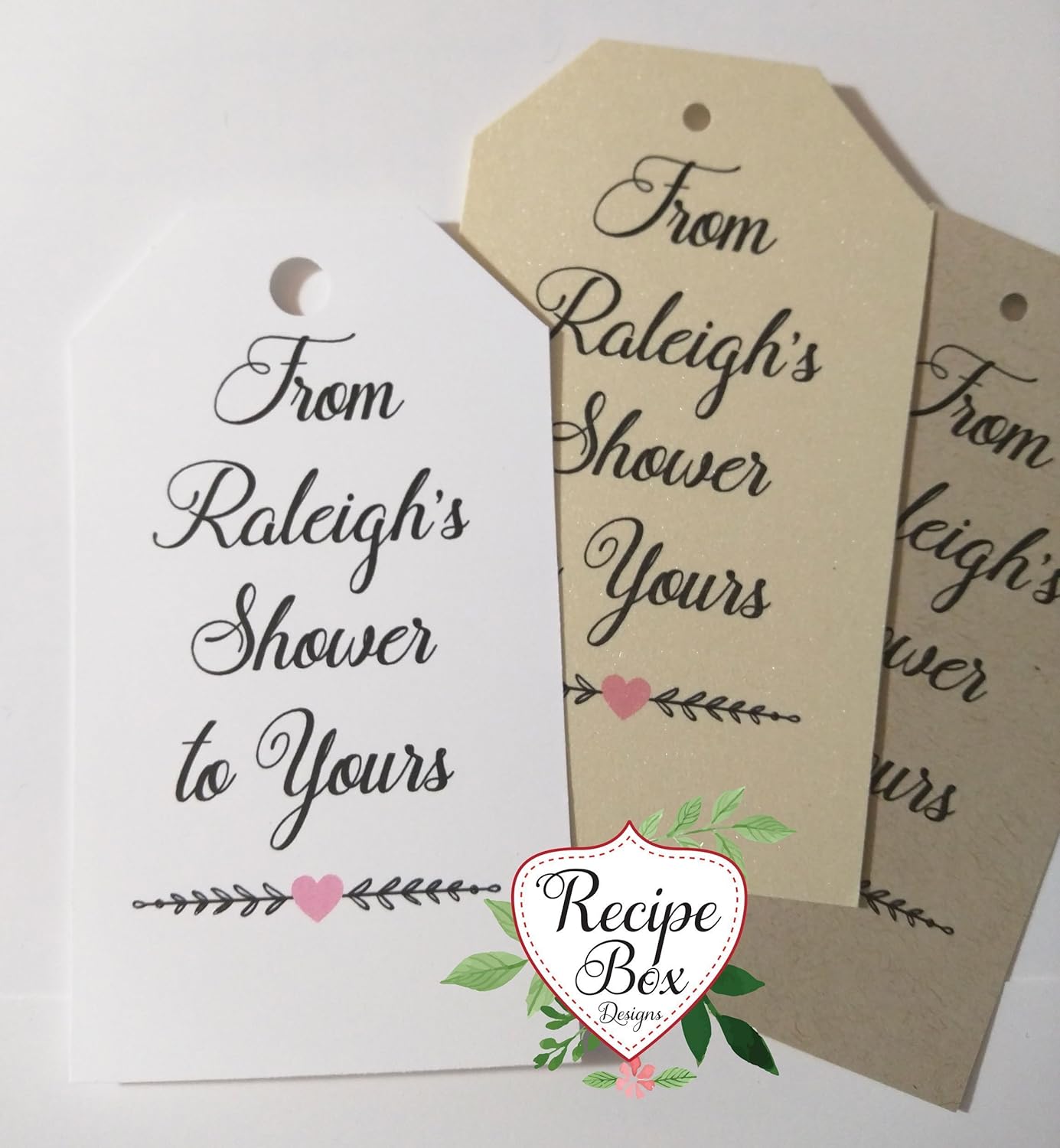 from my shower to yours tag