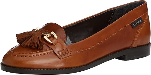 carvela tan loafers