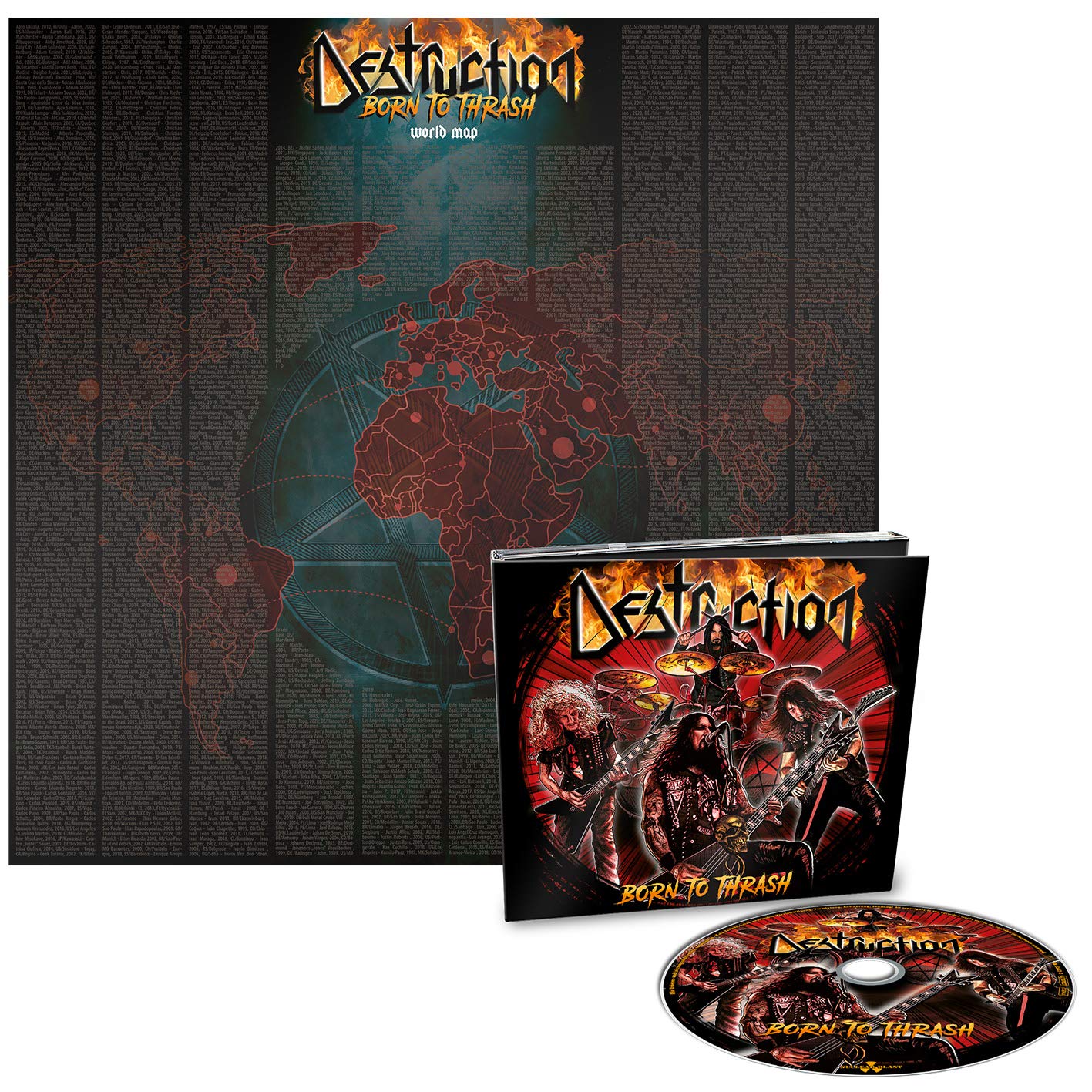 Born To Thrash (Live In Germany) [Digipak]