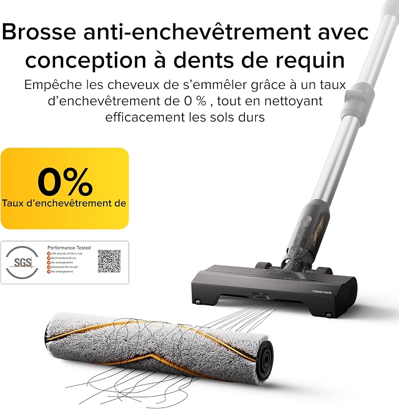 H60 Ultra Aspirateur Balai sans Fil, 210AW, 90 Min d’Autonomie