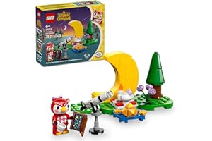 LEGO Animal Crossing Stargazing with Celeste Building Toy - Animal Crossing Toy Figure and Playset for Kids, Girls & Boys, Ages 6+ - Pretend Play Gift Idea for Birthdays - 77053