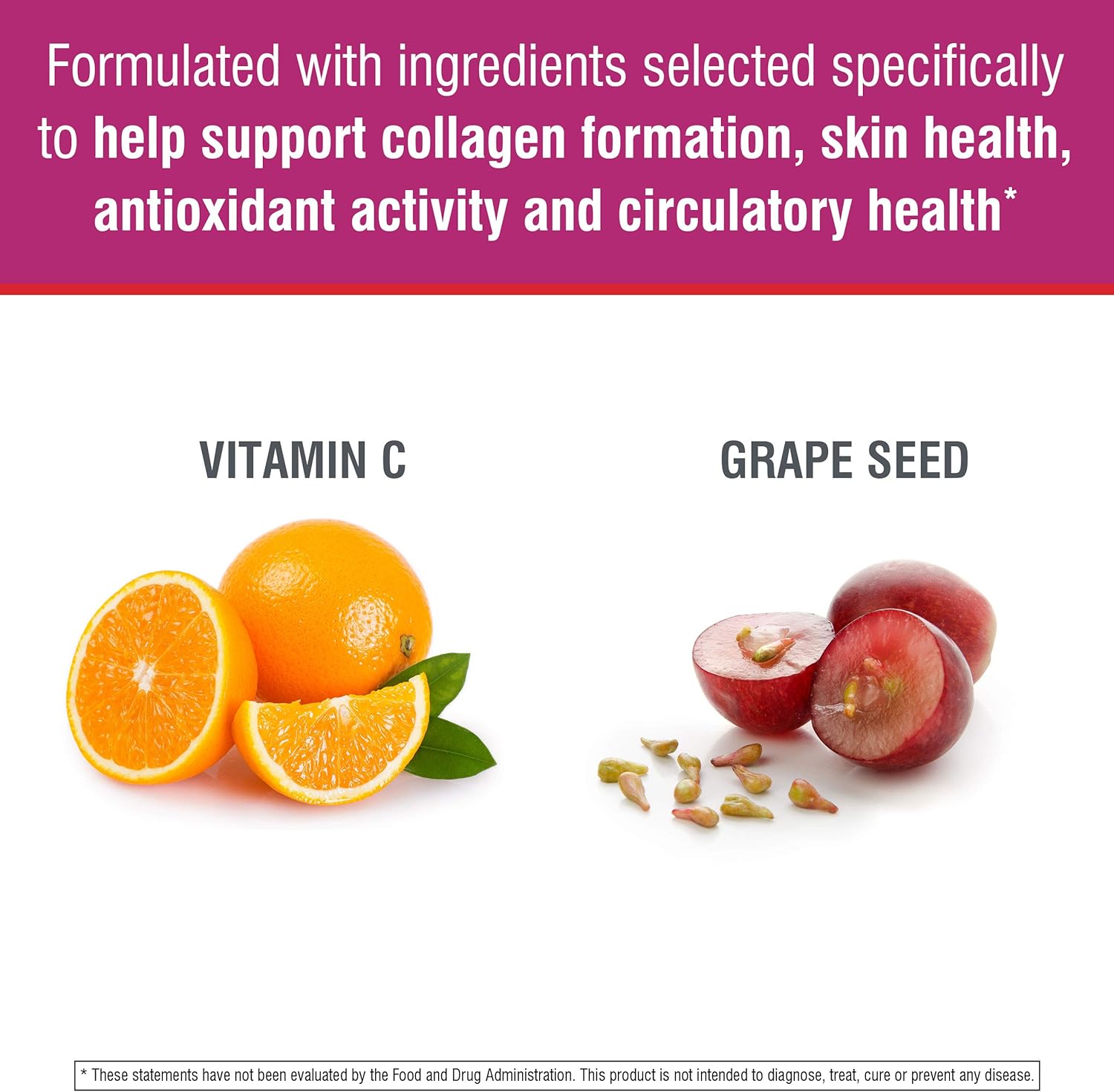 Swisse Ultiboost Grape Seed Supplement | Promotes Skin Health & Collagen Production | Improves Circulation & Potent Antioxidant & Vitamin C | 300 Tablets: Health & Personal Care