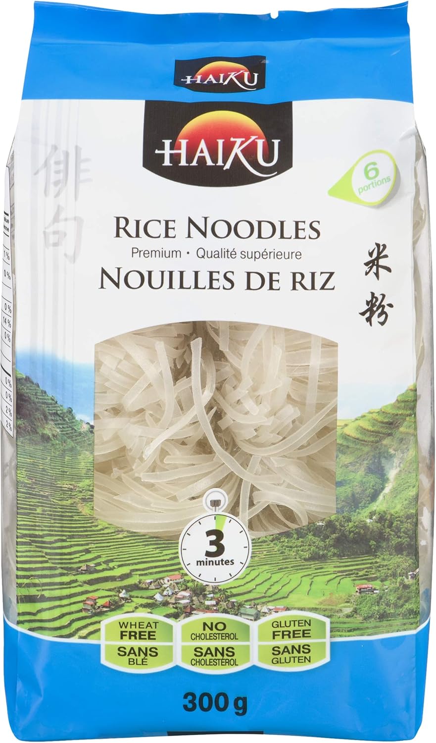 HAIKU 12516 Rice Noodles, 300 Grams Amazon.ca Grocery