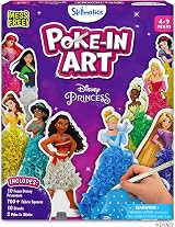 Skillmatics Poke-in Art Disney Princesses Mess-Free Craft Kit