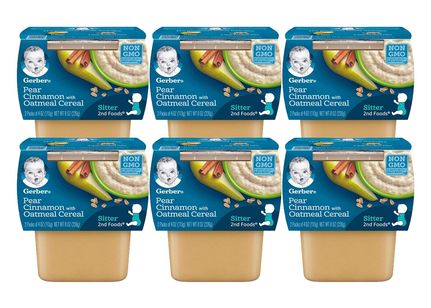 pear cinnamon oatmeal gerber