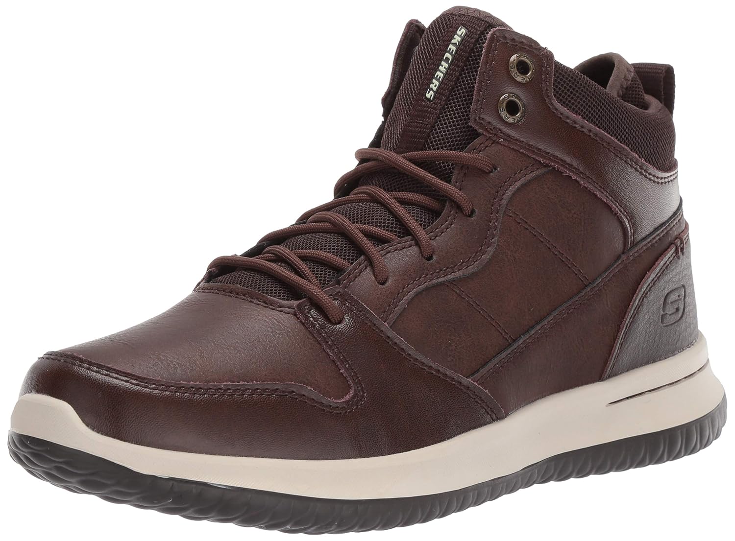 mens skechers high top sneakers