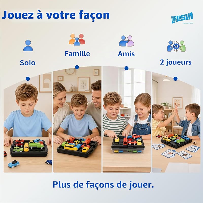 Débloquez Le Jeu de Puzzle Coulissant Klotski Car