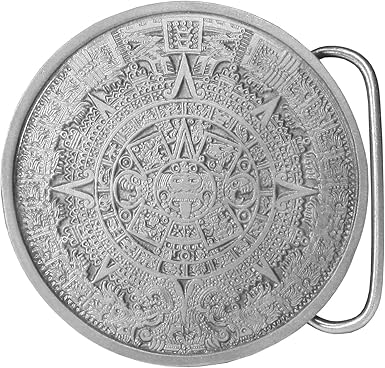 aztec belt buckle