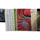 Amazon.com: Elementary and Middle School Mathematics: Teaching ...