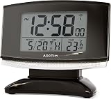 Acctim 71207 Acura Smartlite Radio Controlled Alarm Clock Black view 4