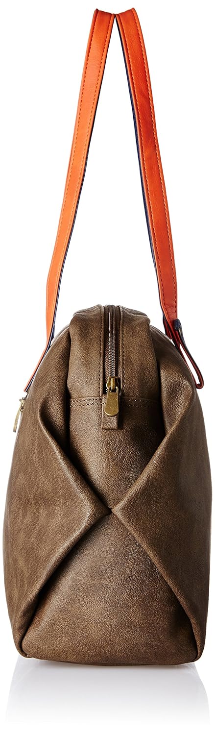 baggit women's tote bag (brown)