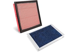 Forccord Cabin and Engine Air Filter fit for FORD F-150 (2015-2026) / EXPEDITION (2018-2026) /Lincoln Navigator (2018-2024) Replacement CF12150 CA10262 F150 Accessories