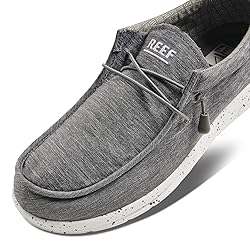Reef Men's Shoes, Cushion Coast TX, Charcoal, 12