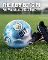 Hy-Pro Man City Classic Signature Football Size 5 with Metallic Finish view 9