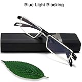 Half Moon Frame Reading Glasses - 1.25 Men and