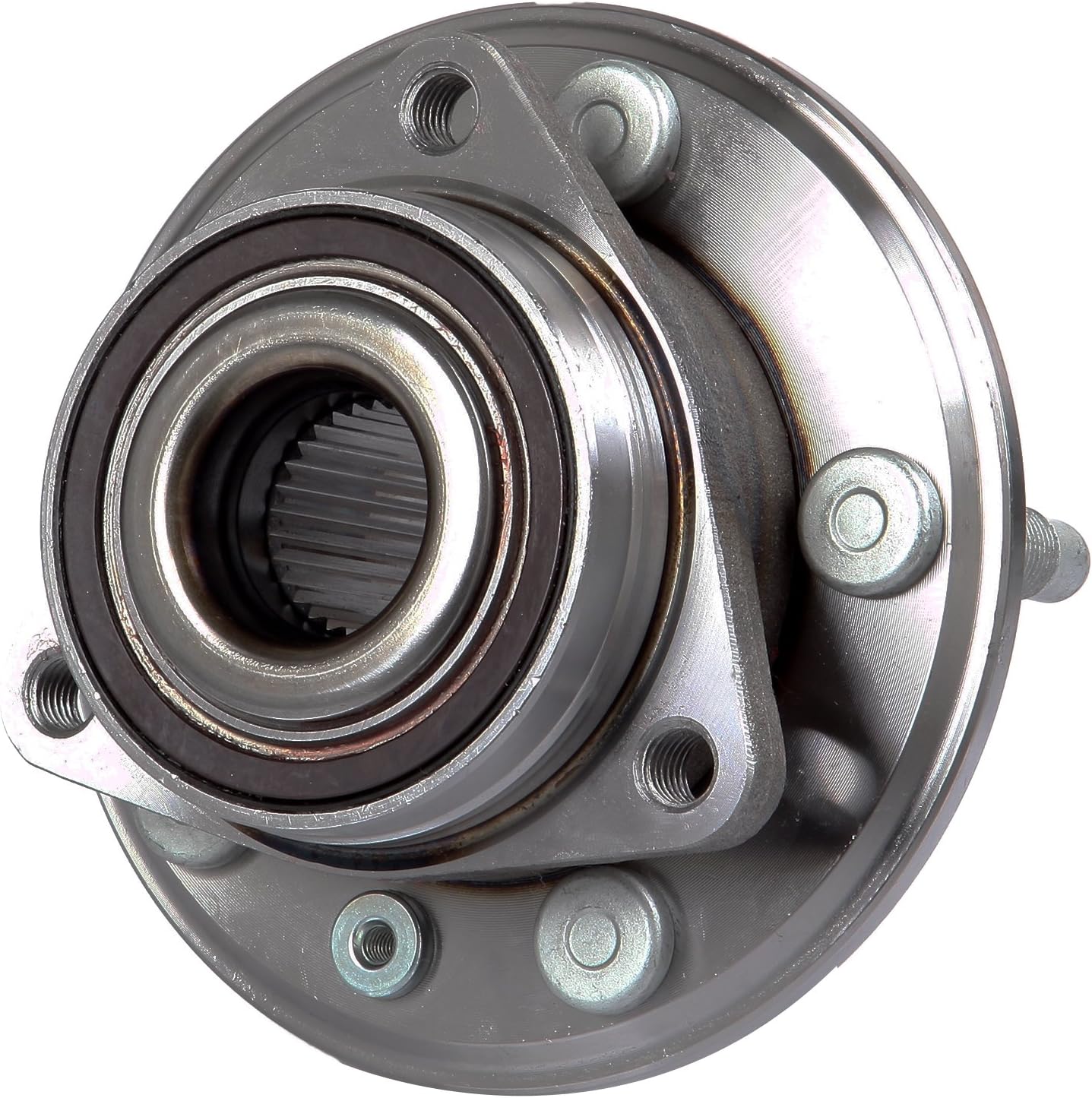 Front Wheel Bearing KUSATEC 513282 Front/Rear Wheel Bearing And Hub Assembly Compatible With Cadillac CTS/AWD XTS 2008-2019, Chevy Camaro LS LT SS, Impala 2018 2019, 5 Lug W/ABS Outer Tie Rod End