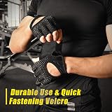 Fitself Gym Gloves Non-Slip Weight Lifting Gloves Breathable Medium view 6